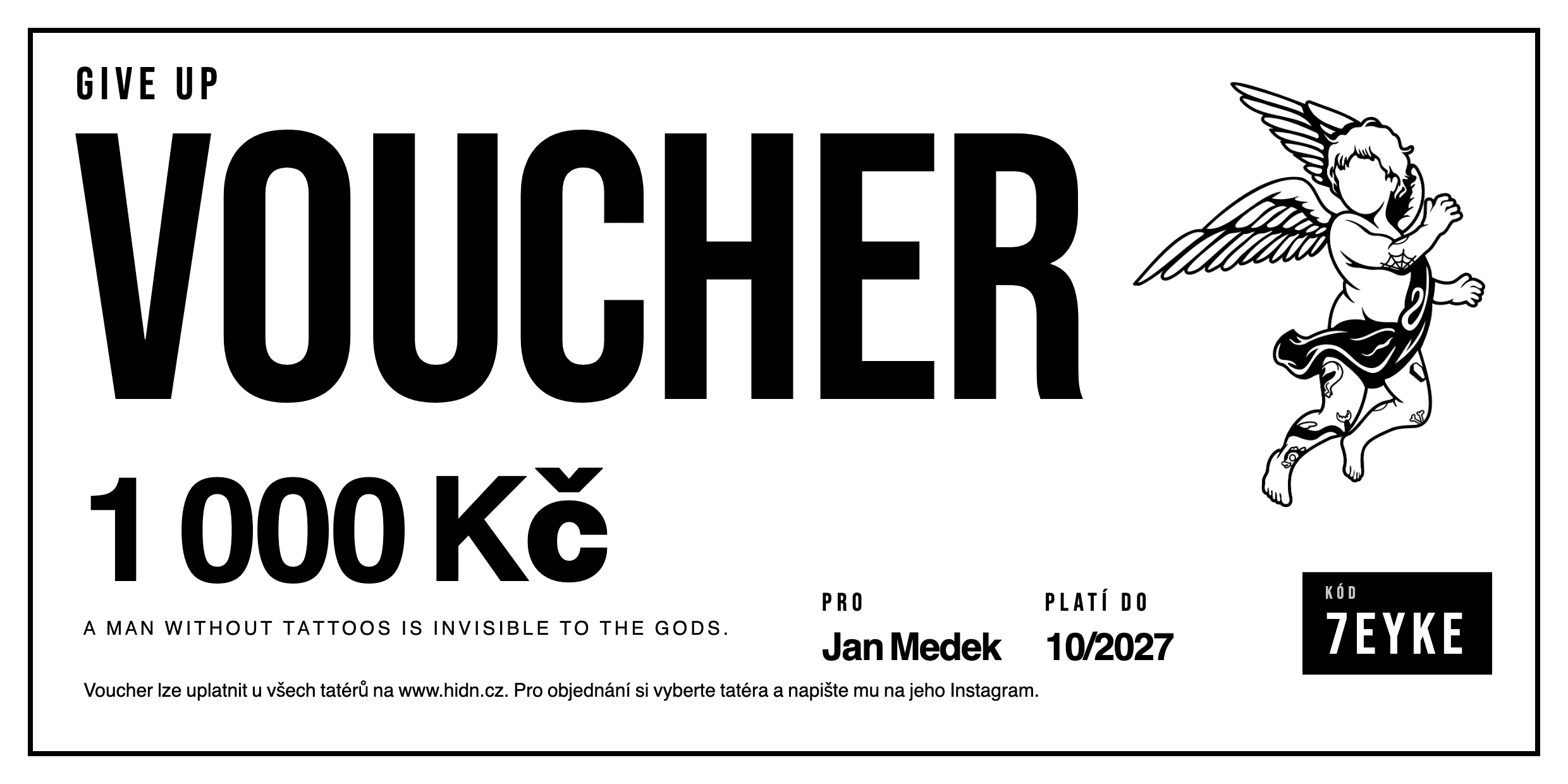 Voucher Give up